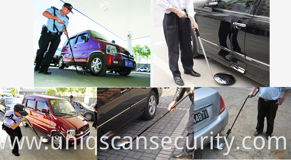 UNIQSCAN wholesale security check equipment, portable under vehicle inspection search mirror